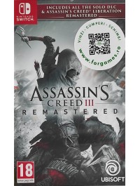Assassin's Creed III Remastered Liberation Remastered Nintendo Switch joc second-hand