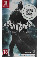 Batman Arkham Trilogy Nintendo Switch joc second-hand Batman Arkham Trilogy Nintendo Switch joc second-hand
