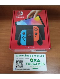Consola Nintendo Switch Oled 64 GB second-hand in cutie TRANSPORT GRATUIT