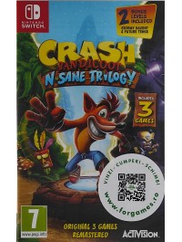 Crash Bandicoot N. Sane Trilogy Nintendo Switch joc second-hand