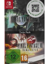 Final Fantasy VII Final Fantasy VIII Remastered 2 in 1 Nintendo Switch joc second-hand