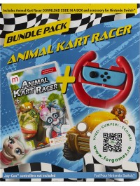 Animal Kart Racer Steering Wheel Bundle Nintendo Switch (Code in a box) joc SIGILAT