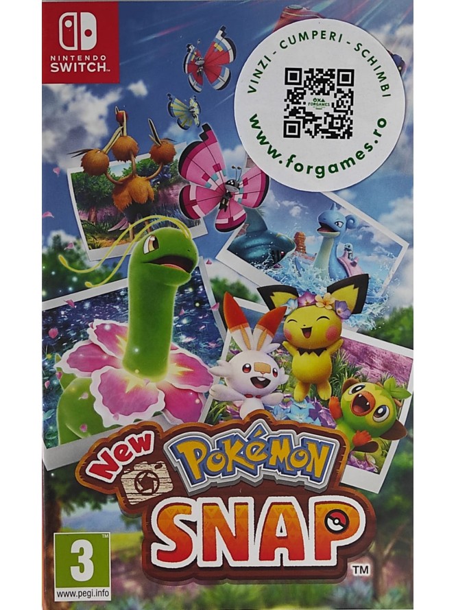New Pokemon Snap Nintendo Switch joc second-hand New Pokemon Snap Nintendo Switch joc second-hand