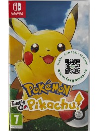 Pokemon Lets Go Pikachu Nintendo Switch second-hand