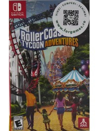 Rollercoaster Tycoon Adventures Nintendo Switch joc second-hand 