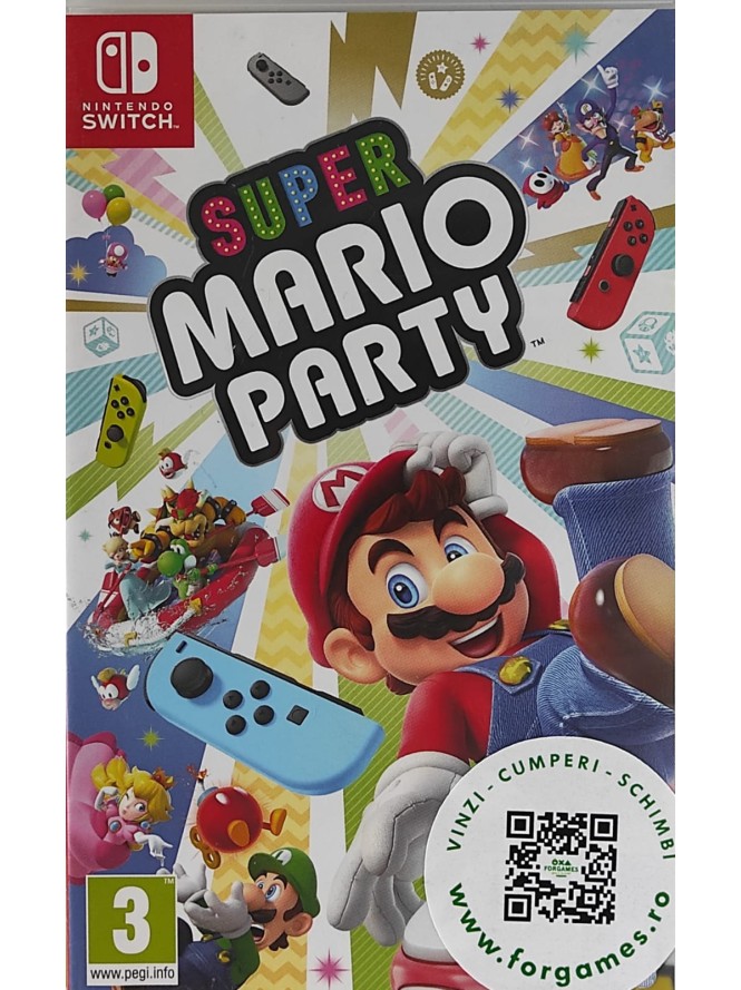 Super Mario Party Nintendo Switch joc second-hand Super Mario Party Nintendo Switch joc second-hand