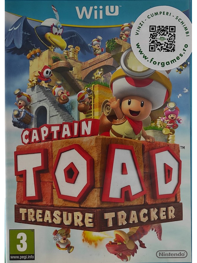 Captain Toad Treasure Tracker Nintendo Wii U joc second-hand