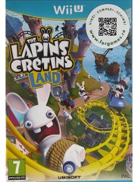 The Lapins Cretins Land Nintendo Wii U joc second-hand