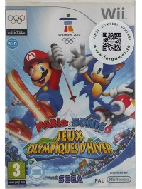 Mario & Sonic at the Olympic Winter Nintendo Wii joc second-hand