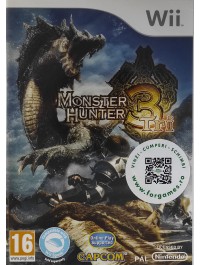 Monster Hunter 3 Tri Nintendo Wii joc second-hand