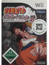 Naruto Clash of Ninja Revolution 2 Nintendo Wii second-hand