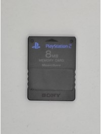 Memory Card 8Mb Black PS2 second-hand