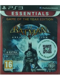 Batman Arkham Asylum Game Of The Year Edition PS3 joc second-hand