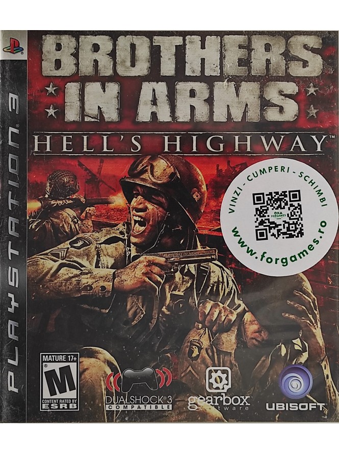 Brothers in Arms Hell’s Highway PS3 joc second-hand
