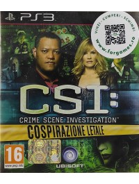 CSI Fatal Conspiracy PS3 joc second-hand