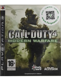 Call of Duty 4 Modern Warfare PS3 second-hand italiana