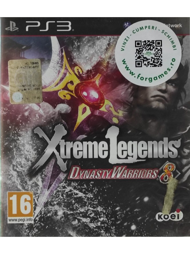 Dynasty Warriors 8 Xtreme Legends PS3 joc second-hand