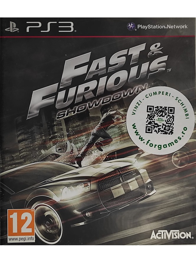 Fast & Furious Showdown PS3 joc second-hand