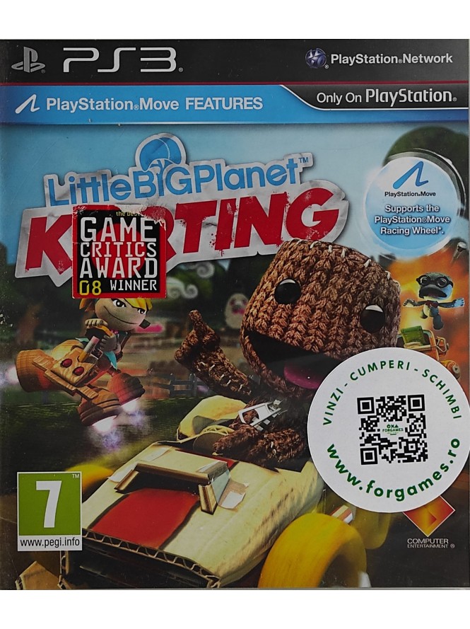 Little Big Planet Karting PS3 joc second-hand