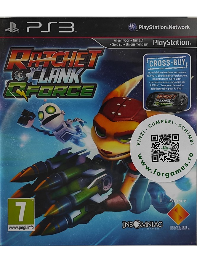 Ratchet & Clank Q-Force PS3 joc second-hand