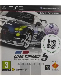 Gran Turismo 5 Academy Edition PS3 joc second-hand