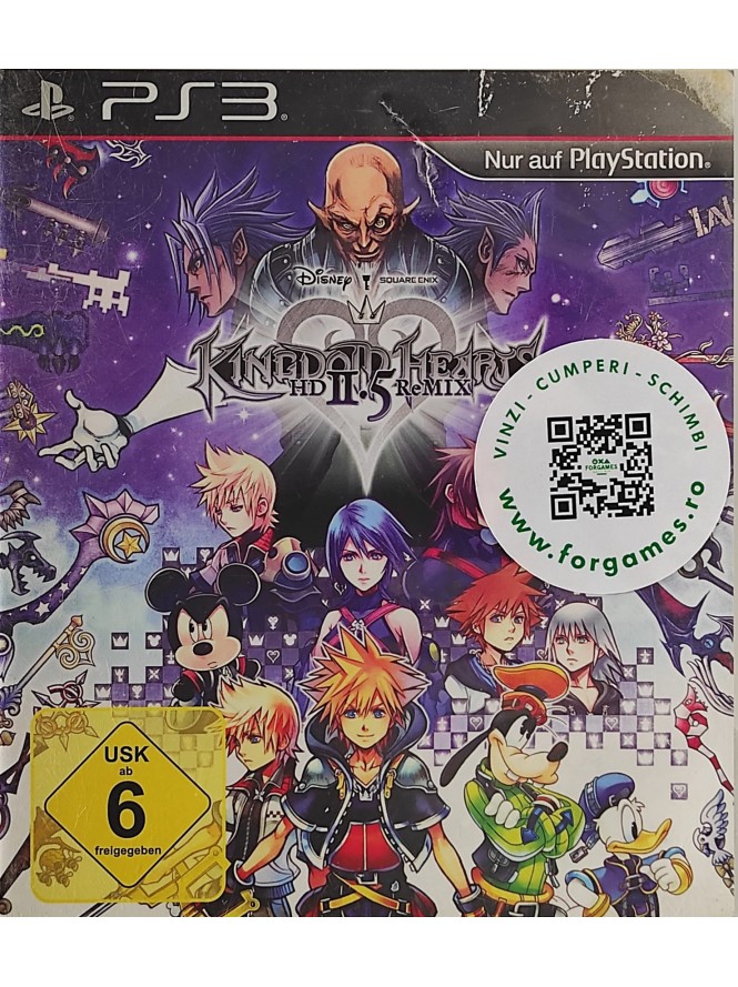 Kingdom Hearts HD 2.5 ReMix PS3 joc second-hand