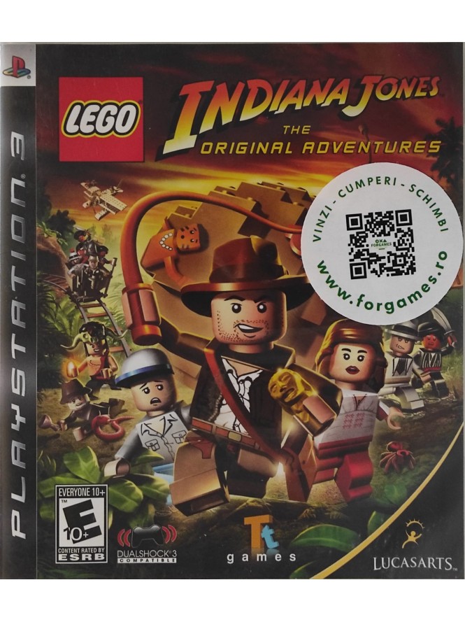 Lego Indiana Jones the Original Adventures PS3 joc second-hand Lego Indiana Jones the Original Adventures PS3 joc second-hand
