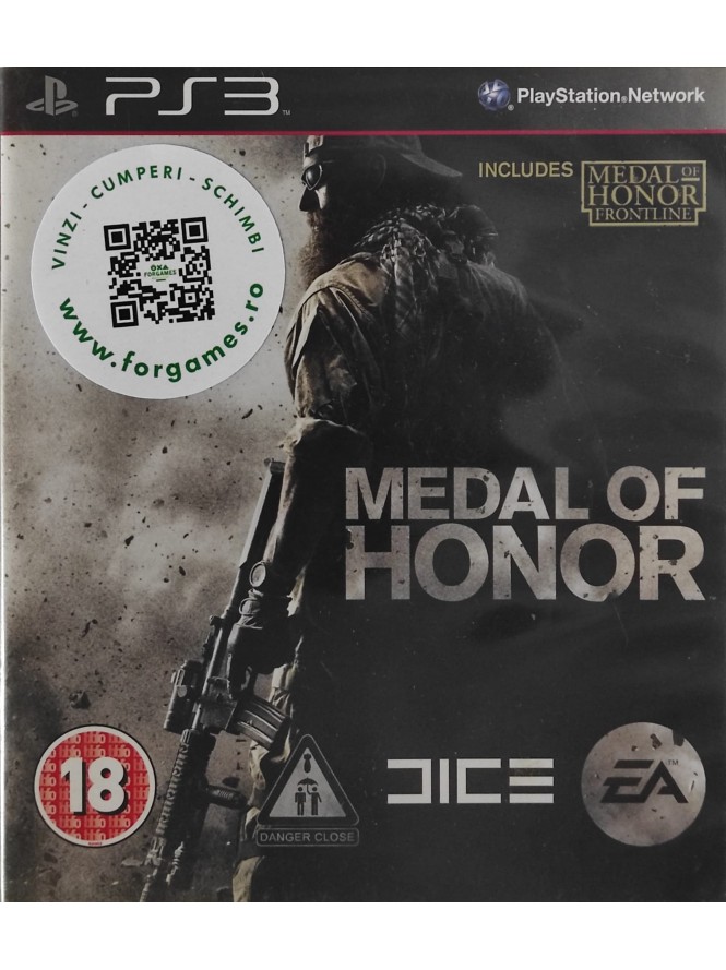 Medal of Honor (bonus Medal Of Honor Frontline PS2) PS3 second-hand 