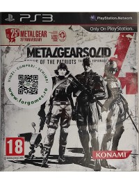 Metal Gear Solid 4 25Th Anniversary Edition PS3 joc second-hand