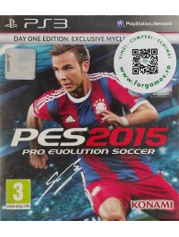 PES 2015 Pro Evolution Soccer PS3 second-hand