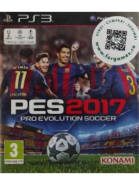 PES 2017 Pro Evolution Soccer PS3 second-hand