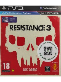 Resistance 3 PS3 (Move compatible) second-hand