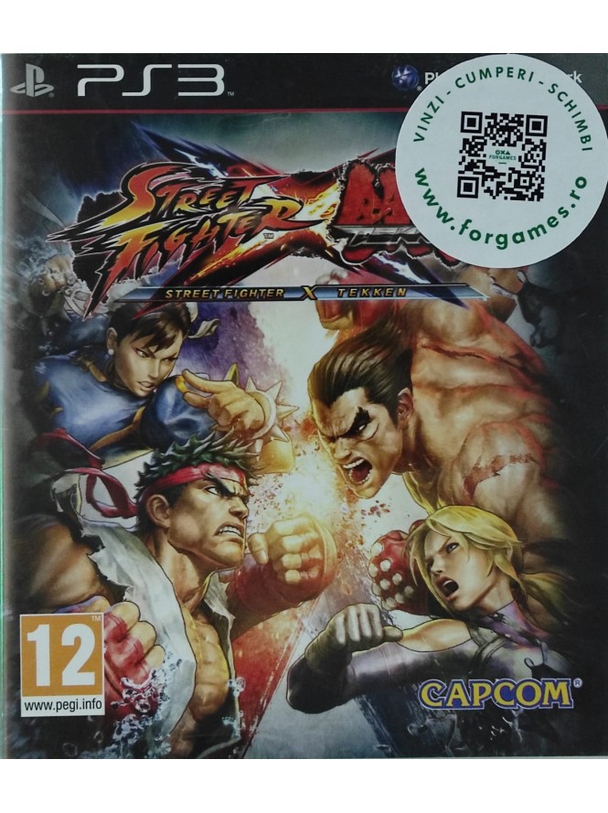 Street Fighter X Tekken PS3 joc second-hand