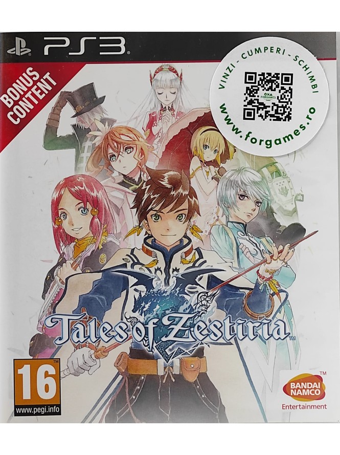 Tales Of Zestiria PS3 joc second-hand Tales Of Zestiria PS3 joc second-hand