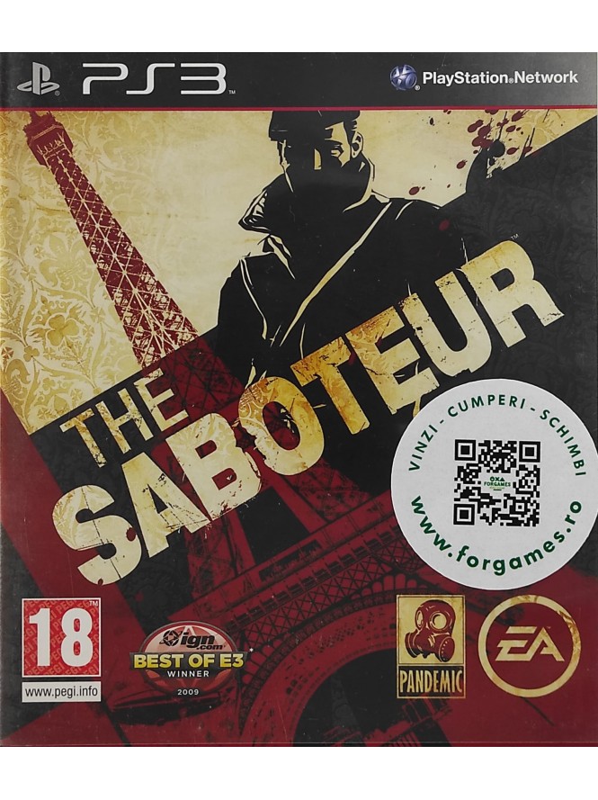 The Saboteur PS3 joc second-hand
