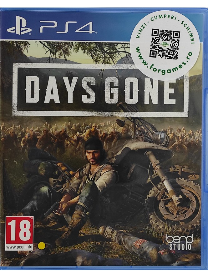 Days Gone PS4 second-hand