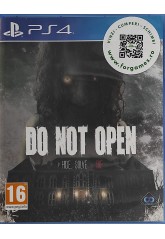 Do not open PS4 joc second-hand Do not open PS4 joc second-hand