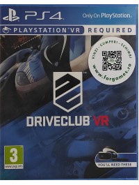 Driveclub Vr PS4 / PSVR joc second-hand
