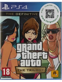 Grand Theft Auto The Trilogy The Definitive Edition GTA PS4 joc second-hand