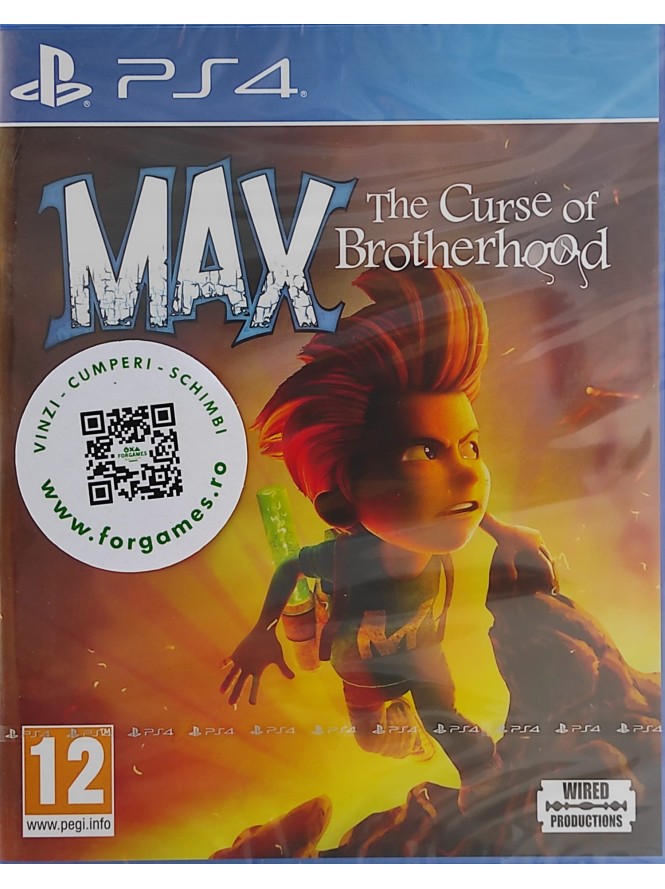 Max The Curse Of Brotherhood PS4 joc SIGILAT Max The Curse Of Brotherhood PS4 joc SIGILAT