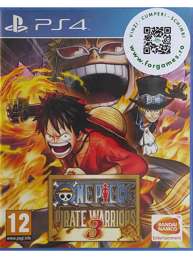 One Piece Pirate Warriors 3 PS4 joc second-hand One Piece Pirate Warriors 3 PS4 joc second-hand