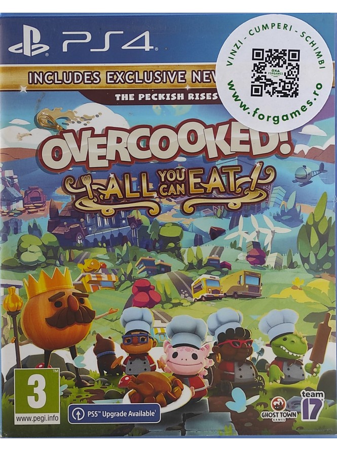 Overcooked! All You Can Eat PS4 joc second-hand Overcooked! All You Can Eat PS4 joc second-hand