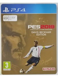 Pro Evolution Soccer PES 2019 David Beckham Edition steelbook PS4 second-hand