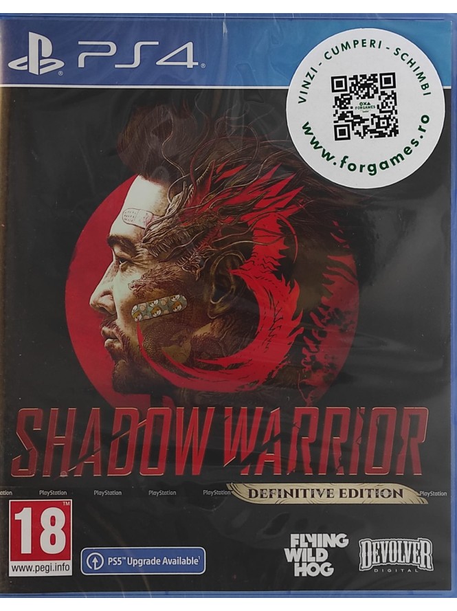 Shadow Warrior 3 Definitive Edition PS4 joc SIGILAT Shadow Warrior 3 Definitive Edition PS4 joc SIGILAT