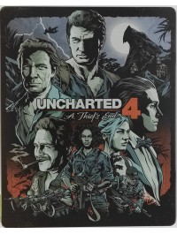 Uncharted 4 A Thief’s End steelbook PS4 joc second-hand