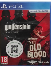 Wolfenstein The New Order and The Old Blood Double Pack PS4 second-hand