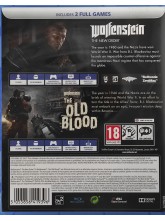 Wolfenstein The New Order and The Old Blood Double Pack PS4 second-hand