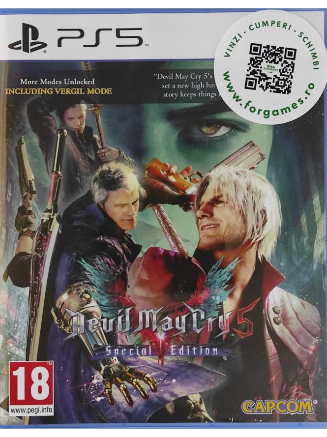 Devil May Cry 5 Special Edition PS5 joc second-hand Devil May Cry 5 Special Edition PS5 joc second-hand