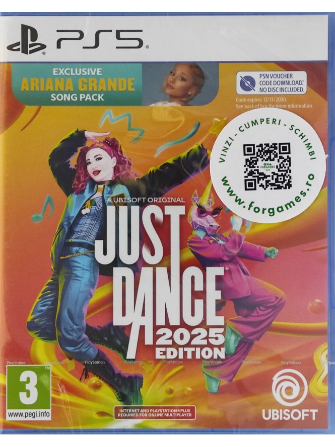 Just Dance 2025 Edition PS5 ( Code In Box ) joc SIGILAT Just Dance 2025 Edition PS5 ( Code In Box ) joc SIGILAT