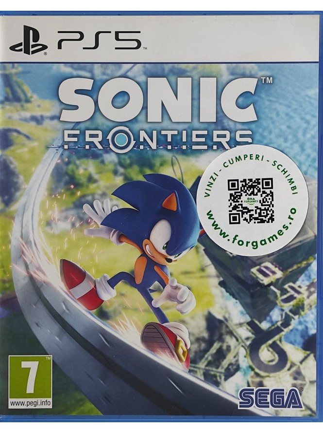 Sonic Frontiers PS5 joc second-hand Sonic Frontiers PS5 joc second-hand